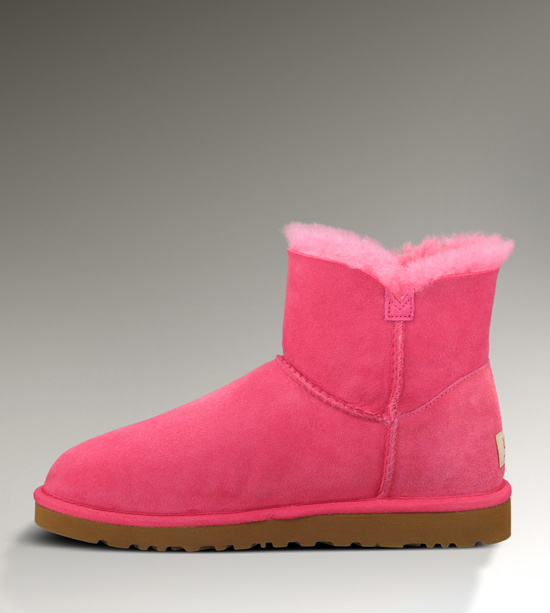 UGG Bailey Button Mini 3352 Rose Boots